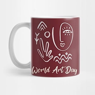 World Art Day Mug